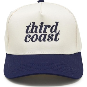 image:imageFunky Junque Adult Trucker Snapback Hat 2Tone Baseball CapThird Coast  NavyBeige