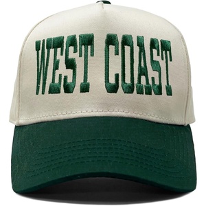 image:imageFunky Junque Adult Trucker Snapback Hat 2Tone Baseball CapWest Coast  GreenBeige