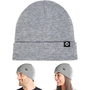 image:imageFunky Junque Knit Beanie  Soft Winter Hat amp Skull Cap Toboggan for Men and Women Warm Stretchy Cold Weather HatsLight Grey