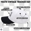 image:imageFunky Junque Adult Kid Infant amp Toddler Vintage TwoTone Embroidered Trucker Hat 4 Pack Bundle  Cool It Cowboy  WhiteBlack