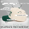 image:imageFunky Junque Corduroy Trucker HatEast Coast  GreenBeige