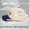 image:imageFunky Junque Corduroy Trucker HatKiss Me Cowboy  NavyBeige