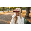 image:imageFunky Junque Corduroy Trucker HatLiterally Just a Girl  BurgundyBeige