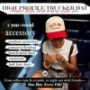 image:imageFunky Junque Corduroy Trucker HatOutlaw Woman  RedBeige