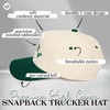 image:imageFunky Junque Corduroy Trucker HatPhilly Upside Down  Green