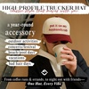 image:imageFunky Junque Corduroy Trucker HatPut It on My Husbands Tab  RedBeige