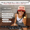 image:imageFunky Junque Corduroy Trucker HatSmokeshow  RedBeige