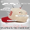 image:imageFunky Junque Corduroy Trucker HatSmokeshow  RedBeige