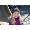 image:imageFunky Junque Exclusives Toddler Pom Beanie  Warm Knit Winter Hat for Kids Ages 14 Cozy Snow Beanies for Baby Boys amp GirlsBlack  Purple  Orange  Teal  4 Tone Mix