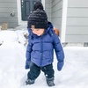 image:imageFunky Junque Exclusives Toddler Pom Beanie  Warm Knit Winter Hat for Kids Ages 14 Cozy Snow Beanies for Baby Boys amp GirlsBlack
