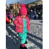 image:imageFunky Junque Exclusives Toddler Pom Beanie  Warm Knit Winter Hat for Kids Ages 14 Cozy Snow Beanies for Baby Boys amp GirlsCandy Pink