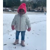image:imageFunky Junque Exclusives Toddler Pom Beanie  Warm Knit Winter Hat for Kids Ages 14 Cozy Snow Beanies for Baby Boys amp GirlsCandy Pink
