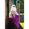 image:imageFunky Junque Exclusives Toddler Pom Beanie  Warm Knit Winter Hat for Kids Ages 14 Cozy Snow Beanies for Baby Boys amp GirlsIvory  Faux Fur Pom