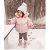 image:imageFunky Junque Exclusives Toddler Pom Beanie  Warm Knit Winter Hat for Kids Ages 14 Cozy Snow Beanies for Baby Boys amp GirlsIvory