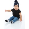 image:imageFunky Junque Exclusives Toddler Pom Beanie  Warm Knit Winter Hat for Kids Ages 14 Cozy Snow Beanies for Baby Boys amp GirlsNavy