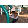 image:imageFunky Junque Exclusives Toddler Pom Beanie  Warm Knit Winter Hat for Kids Ages 14 Cozy Snow Beanies for Baby Boys amp GirlsPale Pink