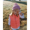 image:imageFunky Junque Exclusives Toddler Pom Beanie  Warm Knit Winter Hat for Kids Ages 14 Cozy Snow Beanies for Baby Boys amp GirlsPink  Fuchsia  Ivory  Burgundy  4 Tone Mix