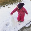 image:imageFunky Junque Exclusives Toddler Pom Beanie  Warm Knit Winter Hat for Kids Ages 14 Cozy Snow Beanies for Baby Boys amp GirlsPurple