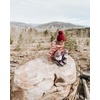 image:imageFunky Junque Exclusives Toddler Pom Beanie  Warm Knit Winter Hat for Kids Ages 14 Cozy Snow Beanies for Baby Boys amp GirlsRed