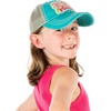 image:imageFunky Junque Kids Baseball Cap Embroidered Toddler Snapback HatBeach Please Metallic  Turquoise 59
