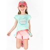 image:imageFunky Junque Kids Baseball Cap Embroidered Toddler Snapback HatHappy Camper  Coral 59