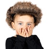 image:imageFunky Junque Kids Cozy Winter Trapper Hat with Fleece Ear Muffs  Warm amp AdjustableBuffalo Checker  RedBlack
