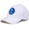 image:imageFunky Junque Mens High Crown Golf Hat Performance Golf CapCrossed Golf Clubs  White