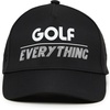 image:imageFunky Junque Mens High Crown Golf Hat Performance Golf CapGolf Over Everything  Black