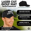 image:imageFunky Junque Mens High Crown Golf Hat Performance Golf CapGolf Over Everything  Black