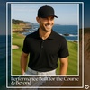 image:imageFunky Junque Mens High Crown Golf Hat Performance Golf CapIm So Mentally Stable Its Insane  Black