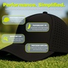 image:imageFunky Junque Mens High Crown Golf Hat Performance Golf CapIm So Mentally Stable Its Insane  Black