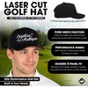 image:imageFunky Junque Mens High Crown Golf Hat Performance Golf CapLegalize Mulligans  Black