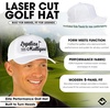 image:imageFunky Junque Mens High Crown Golf Hat Performance Golf CapLegalize Mulligans  White