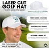 image:imageFunky Junque Mens High Crown Golf Hat Performance Golf CapPickleball Social Club  White