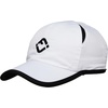 image:imageFunky Junque Mesh Tennis Hat Breathable Snapback Athletic CapWhite Black Trim