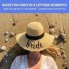image:imageFunky Junque Panama Sun Hat Wide Brim Packable Straw Beach CapA Bride