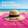 image:imageFunky Junque Panama Sun Hat Wide Brim Packable Straw Beach CapA Bride