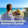 image:imageFunky Junque Panama Sun Hat Wide Brim Packable Straw Beach CapA Bride Fringe Edge