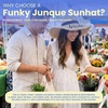 image:imageFunky Junque Panama Sun Hat Wide Brim Packable Straw Beach CapA Bride Fringe Edge