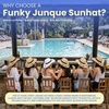 image:imageFunky Junque Panama Sun Hat Wide Brim Packable Straw Beach CapA Bride Tribe