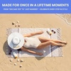 image:imageFunky Junque Panama Sun Hat Wide Brim Packable Straw Beach CapA Bride WhiteGold