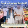 image:imageFunky Junque Panama Sun Hat Wide Brim Packable Straw Beach CapA Just Married Fringe Edge