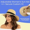 image:imageFunky Junque Panama Sun Hat Wide Brim Packable Straw Beach CapAlcohol You Later