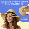 image:imageFunky Junque Panama Sun Hat Wide Brim Packable Straw Beach CapAloha Beaches