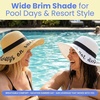 image:imageFunky Junque Panama Sun Hat Wide Brim Packable Straw Beach CapAlways on Vacay