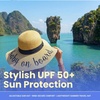 image:imageFunky Junque Panama Sun Hat Wide Brim Packable Straw Beach CapBaby on Board