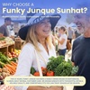 image:imageFunky Junque Panama Sun Hat Wide Brim Packable Straw Beach CapHello Sunshine Black