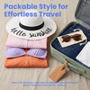 image:imageFunky Junque Panama Sun Hat Wide Brim Packable Straw Beach CapHello Sunshine White