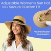 image:imageFunky Junque Panama Sun Hat Wide Brim Packable Straw Beach CapJust Chillin