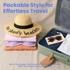 image:imageFunky Junque Panama Sun Hat Wide Brim Packable Straw Beach CapNo Shady Beaches